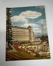 Chateau Lake Louise Alberta Canada Menu Dinner Sunday August 16, 1959 picture