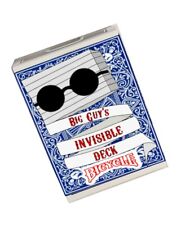 Big Guy’s Invisible Deck - Bicycle (Blue) by Big Guy’s Magic picture