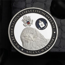 American Liberty Eagle CIA Central Intelligence Agency Challenge Silver Coin US  picture