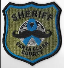 Santa Clara County Sheriff's Office, California Prostate Cancer/Movember Patch picture