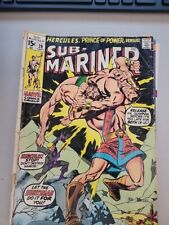 Sub-Mariner #29 (Marvel 1970) 1st Namor + Hercules battle Fair condition picture
