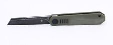 Kizer De L' Orme Folding Knife Green G10 Handle 20-CV Plain Black Blade Ki3570A3 picture