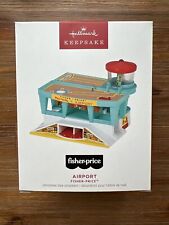 Hallmark 2023 Keepsake Ornament Fisher Price AIRPORT sold out picture