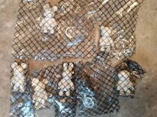 Lot of white create your own Disney vinylmation jr keychains picture