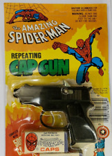 Vintage  Spider Man Cap Gun Toy 1978 Comic Unpunched picture
