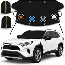 Windshield Cover for Ice and Snow, Winter Car Windshield Snow Cover picture