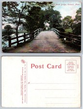 Old North Bridge Concord MA Postcard Revolutionary War Monument c1910 picture