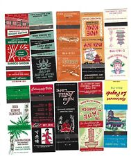 10 Chinese Restaurants - Canada     Matchcovers     Good Graphics picture