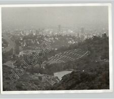 LA AIR POLLUTION seen from MULHOLLAND DRIVE, CA USA 1953 Unusual VTG Press Photo picture