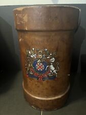 Vintage Royal English Military Ammo Powder Ammunition Shell Cordrite Carrier picture