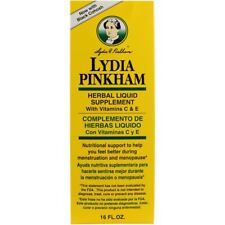 Lydia Pinkham Menstruation & Menopause Nutritional Support Liquid 16oz picture