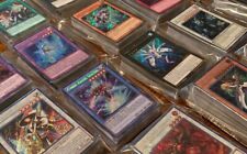 YUGIOH 100 CARD ALL HOLOGRAPHIC HOLO FOIL COLLECTION LOT SUPER, ULTRA, SECRET. picture