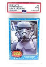 2019 Topps Star Wars Living Set #4 Stormtrooper PSA 9  Mint SP Card picture
