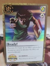 2005 ZATCH BELL 1ST EDITION RARE S-026 KIYO TAKAMINE READY FOIL HOLO CARD * picture