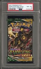 PSA 8,Umbreon,Evolving Skies,Booster Pack,Pokemon Card,Art,Low Pop, picture