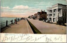 Vtg Charleston SC East Battery Parade Street View 1904 Raphael Tuck Old Postcard picture