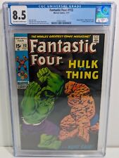 Fantastic Four #112 The Hulk vs The Thing - CGC 8.5 - Battle of The Behemoths picture