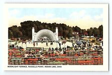 Moonlight Terrace Russells Point Indian Lake Ohio Vintage Postcard picture