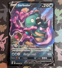 Garbodor V 100/203 Ultra Rare Half Art Evolving Skies Pokemon Card Near Mint picture