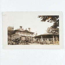 Trenton Ontario Castle Mansion RPPC Postcard 1930s Canada House Real Photo B719 picture