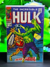 The Incredible Hulk #103 1968 1st Space Parasite Marvel picture