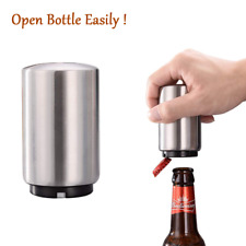 Automatic Beer Soda Bottle Opener Stainless Steel Magnetic Bottle Cap Opener picture