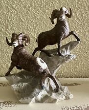 Lenox Wild Life of the Seven Continents “BIG HORN SHEEP” Fine Porcelain picture