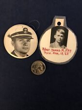 Vietnam War POW MIA Christmas Ornaments S/SGT James M. Ray LCDR Larry Stevens Ra picture