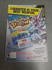 Toontown Online Cd Rom Internet Game Disney Original Print Ad 2003 5x7 picture