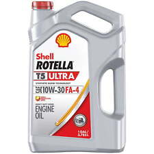 Shell Rotella T5 Ultra Synthetic Blend 10W-30 Diesel Engine Oil, 1 Gallon picture