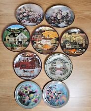 Bradford Exchange Collector Plates 9 to Choose From picture