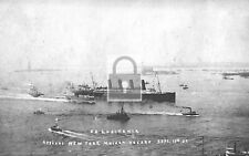SS Lusitania Ship Arrival New York City NYC NY Reprint Postcard picture