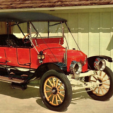 1912 Stanley Steamer South Penn Oil Syracuse NY Car Repair Pennzoil Postcard picture