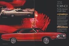 1967 Ford Torino TWO PAGE Print Ad Light Up Your Life Newest Bright Idea picture