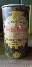 The Purity Products Co. Proprietors St. Louis MO Tin w/ Colorful Paper Label picture