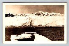 AK-Alaska, Columbia Glacier Antique Vintage c1940 Souvenir Postcard picture