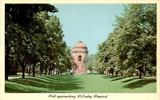 Vintage postcard: McKinley Memorial Mall in Canton picture