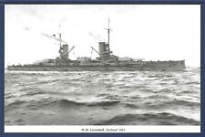 SMS KAISERIN German Imperial Navy Battleship BW RPPC picture