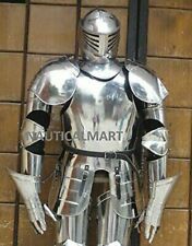 Medieval Knight Wearable Suit Of Armor Crusader Gothic Full Body Armour AG20 picture