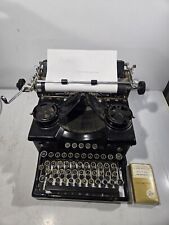 Vintage Royal Typewriter Model 10 1934? EUC S-1634408 Beveled glass sides picture