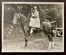 VTG 1927 Press Photo Tuxedo NY Horse Show Winner Katharine (Collier) St. George picture