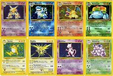 Pokemon cards Base set RARE HOLO (Blastoise, Alakazam, Charizard, Venusaur etc) picture