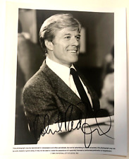1986 Robert Redford Signed 8x10 Autographed 