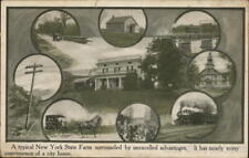 1912 Syracuse,NY A Typical New York State Farm Onondaga County Farming Postcard picture