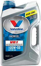 Valvoline VR1 Racing SAE 20W-50 High Performance High Zinc Motor Oil 5 QT picture