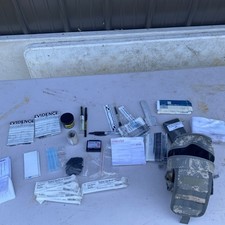 Rare US Military Issue Evident Evidence Collection Kit Complete in Pouch 8x7x6 picture