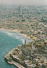 Vintage Postcard Tel-Aviv Israel Aerial Photograph Unposted picture