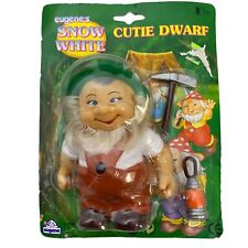 Vintage Eugene Snow White Cutie Dwarf Figure 1993 Sealed Brown Overalls picture