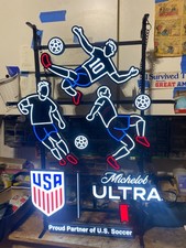 Michelob Ultra fifa World Cup Sequencing LED Beer Sign Light Neon 36x23 picture