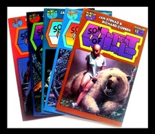 SON OF MUTANT WORLD #1-5, 1990, COMPLETE SET, RICHARD CORBEN, FANTAGOR NM picture